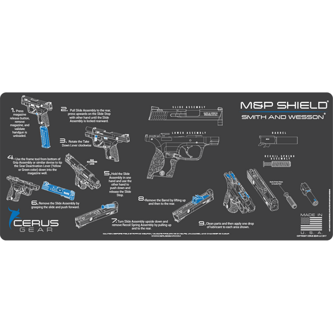 BEST M&P SHIELD GUN MAT