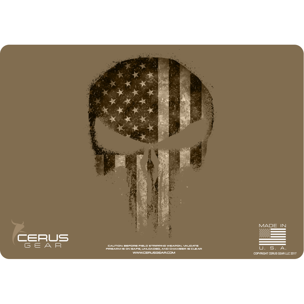 Flat Dark Earth American Flag Pistol Pad