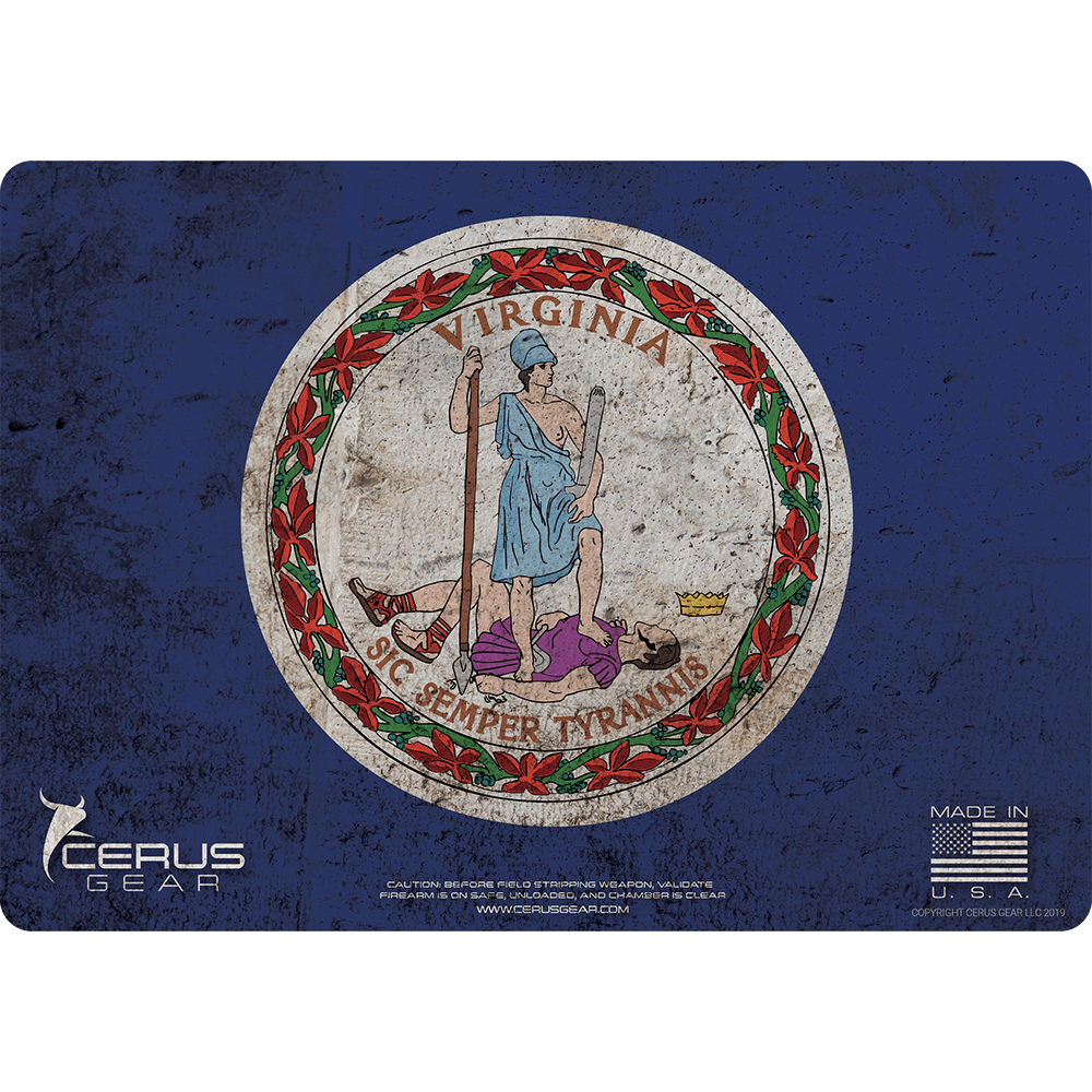 State Flags Handgun Mat