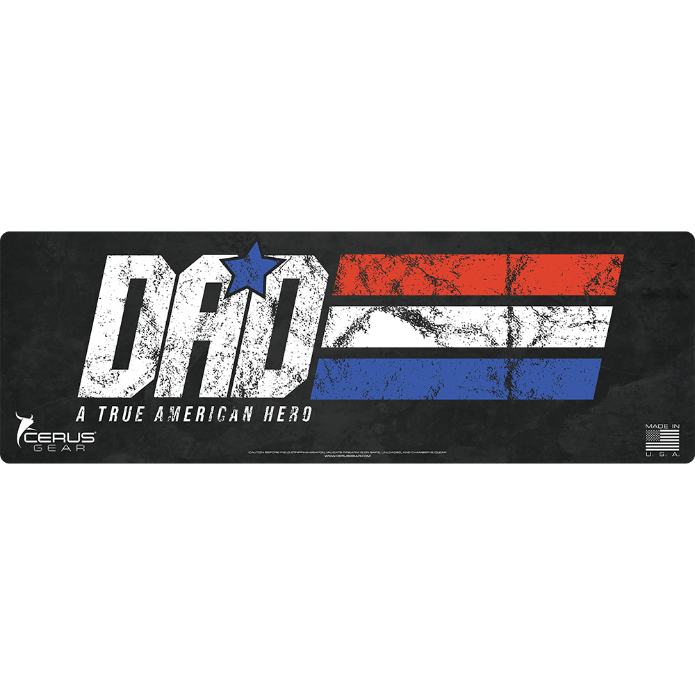 Father's Day Hero Rifle Mat