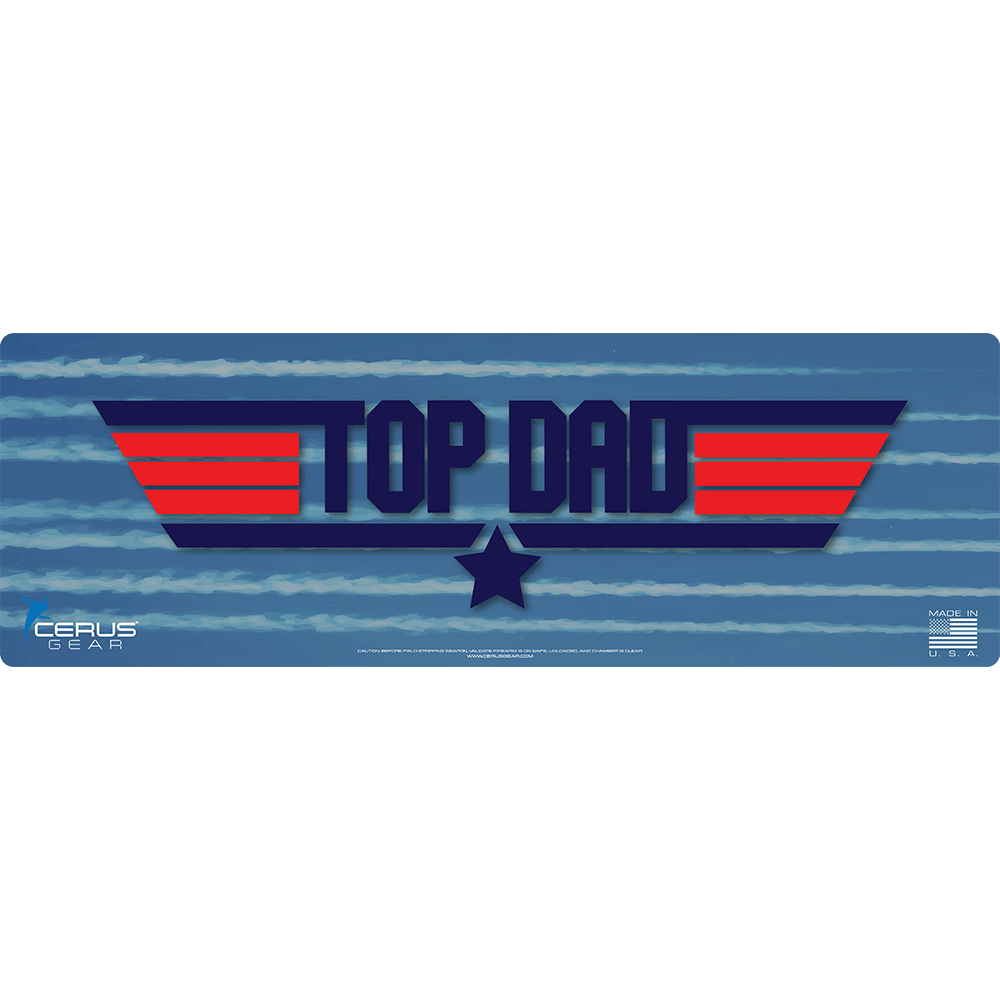 Father's Day Top Dad Rifle Mat