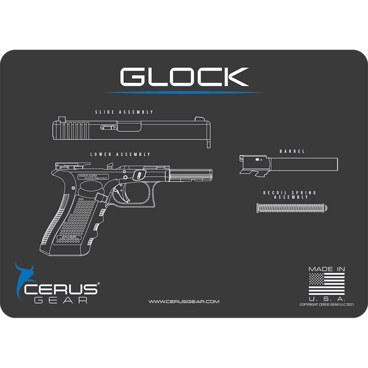 EDC Glock Schematic Mat