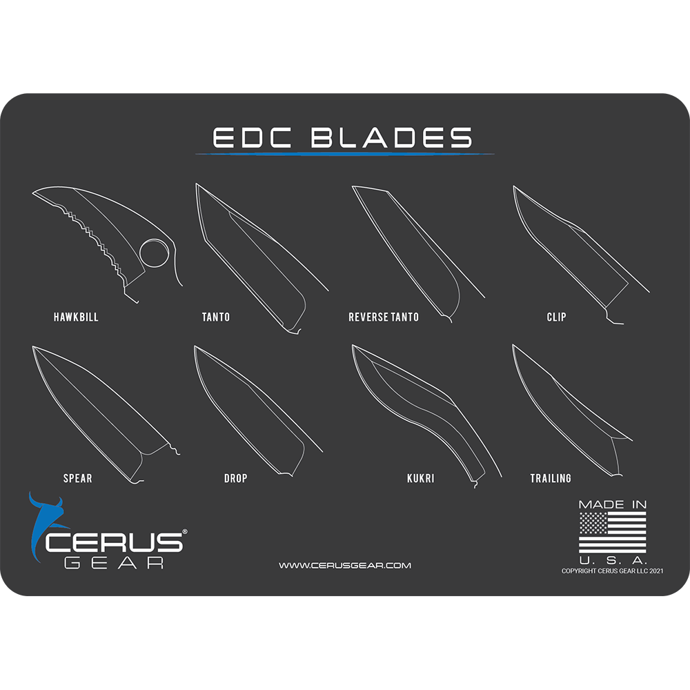 EDC Blade Styles Mat