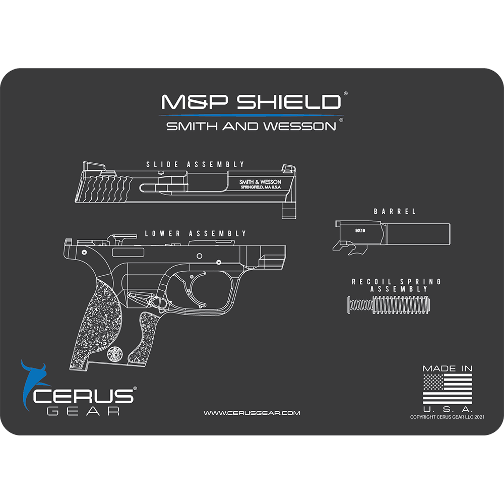 EDC M&P Shield Schematic Mat