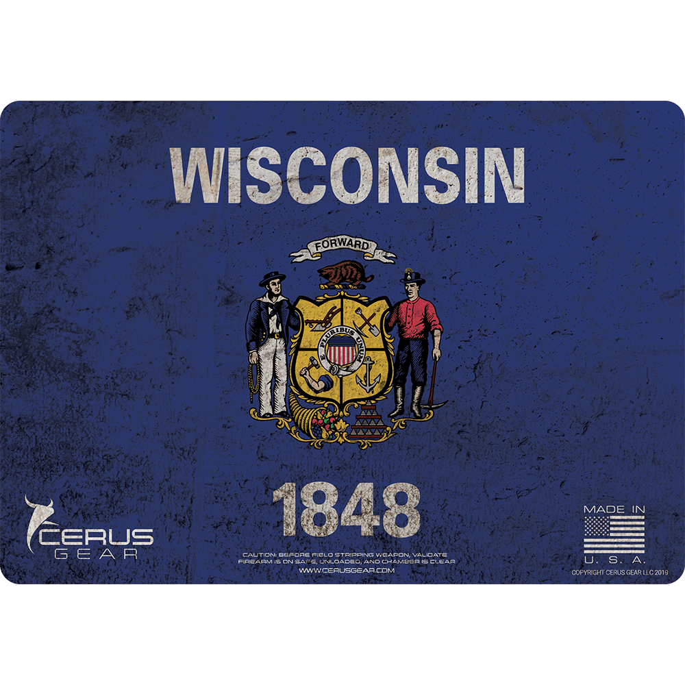 State Flags Handgun Mat