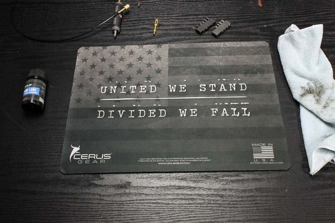 United We Stand Handgun Mat