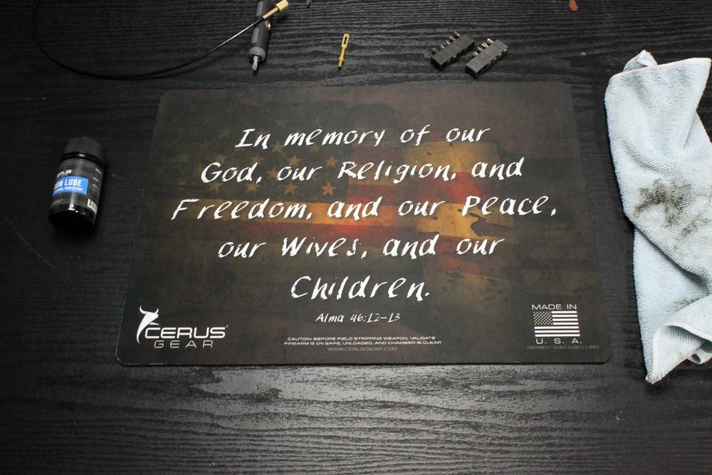 Title of Liberty Handgun Mat