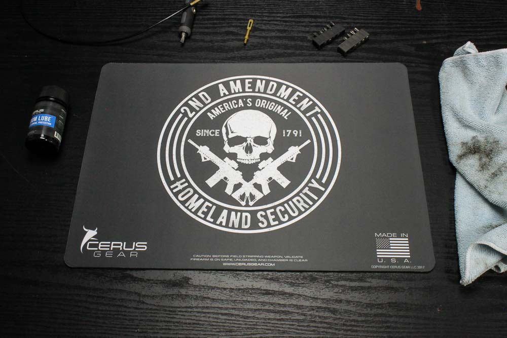 2nd Amendment Handgun Mat