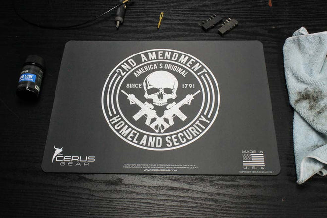 2nd Amendment Handgun Mat