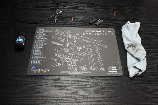 Springfield XDS MOD.2® Schematic Handgun Mat