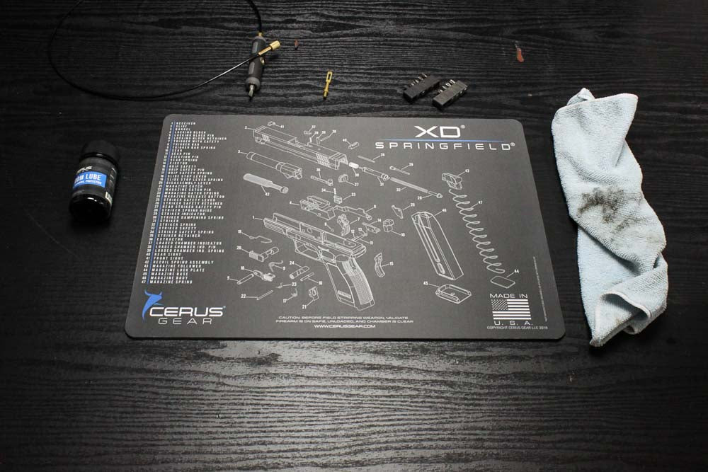 Springfield® XD® Schematic Handgun Mat
