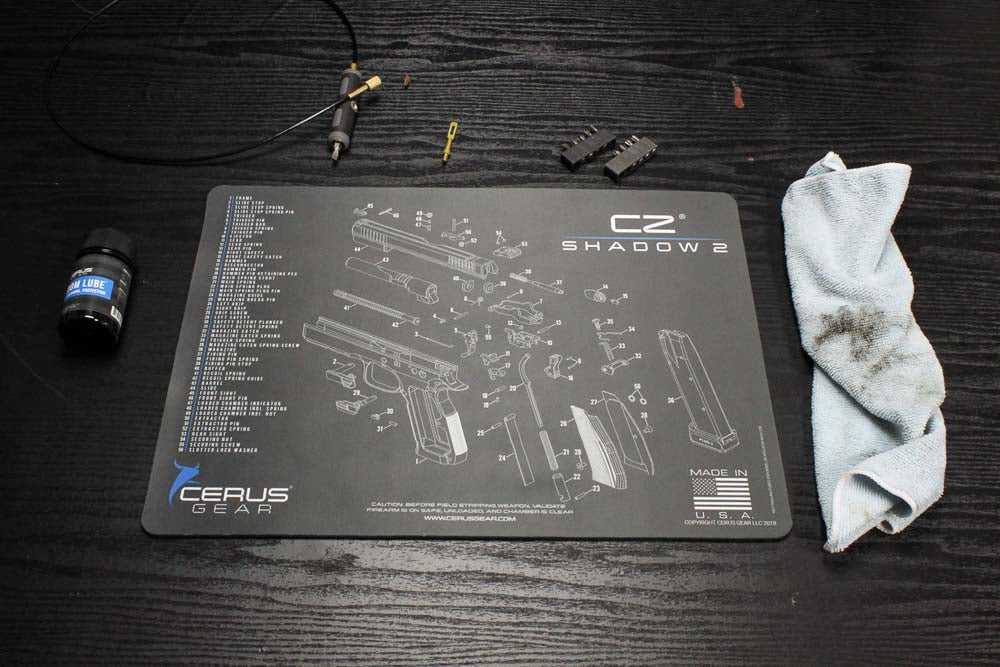 CZ® Shadow 2 Schematic Handgun Mat
