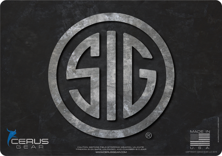 SIG SAUER® Logo Handgun Mat