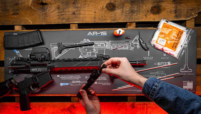 AR-15 Instructional Rifle Mat