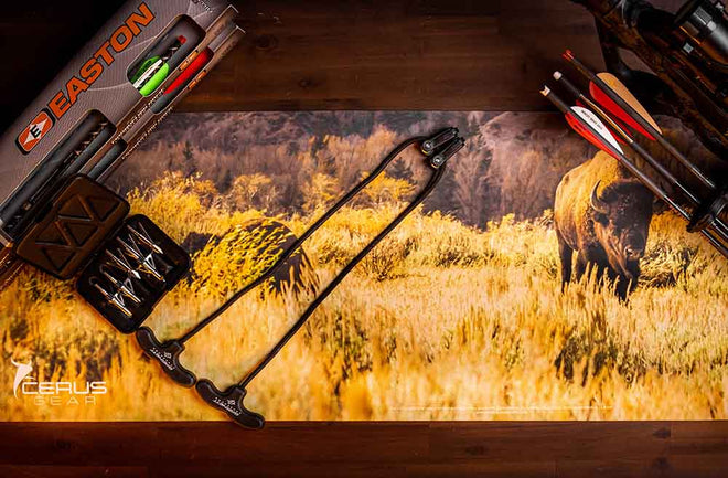 Bison Wildlife Gun Mat