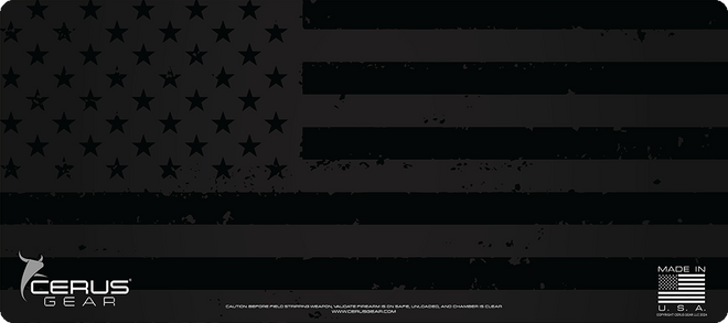 American Flag Shadow Mat