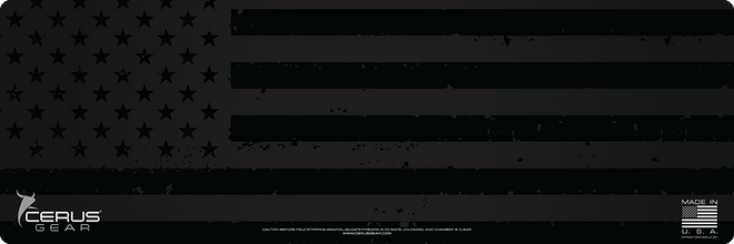 American Flag Shadow Mat