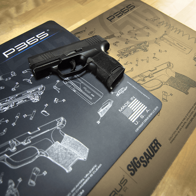 SIG SAUER® P365 Schematic Handgun Mat