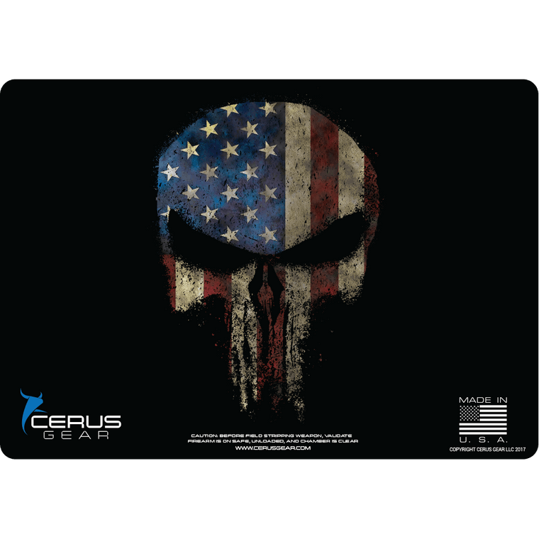Patriotic Mask Pistol Take Down Pad