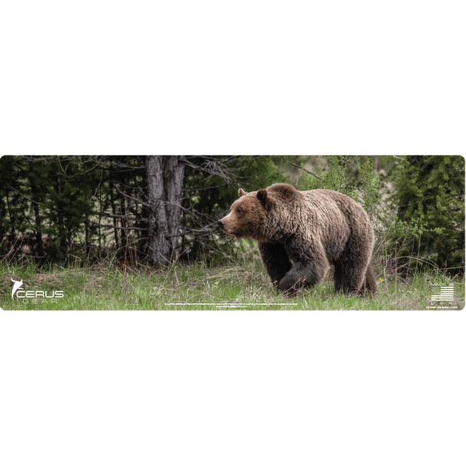 Grizzly Bear Wildlife Mat