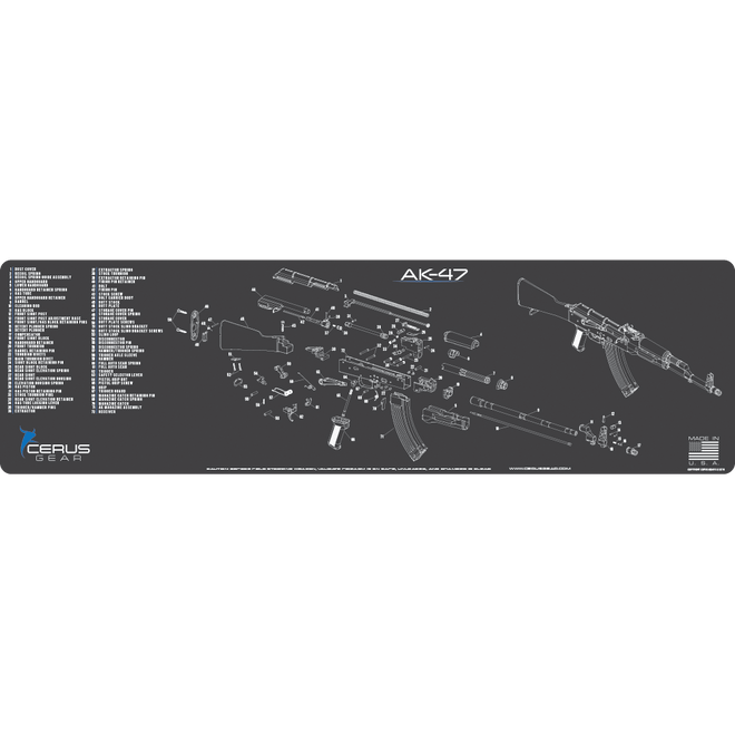 best gun mat for AK47