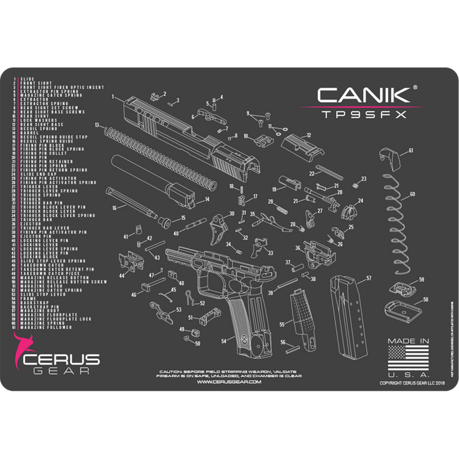 TOP CLEANING PAD CANIK TP9