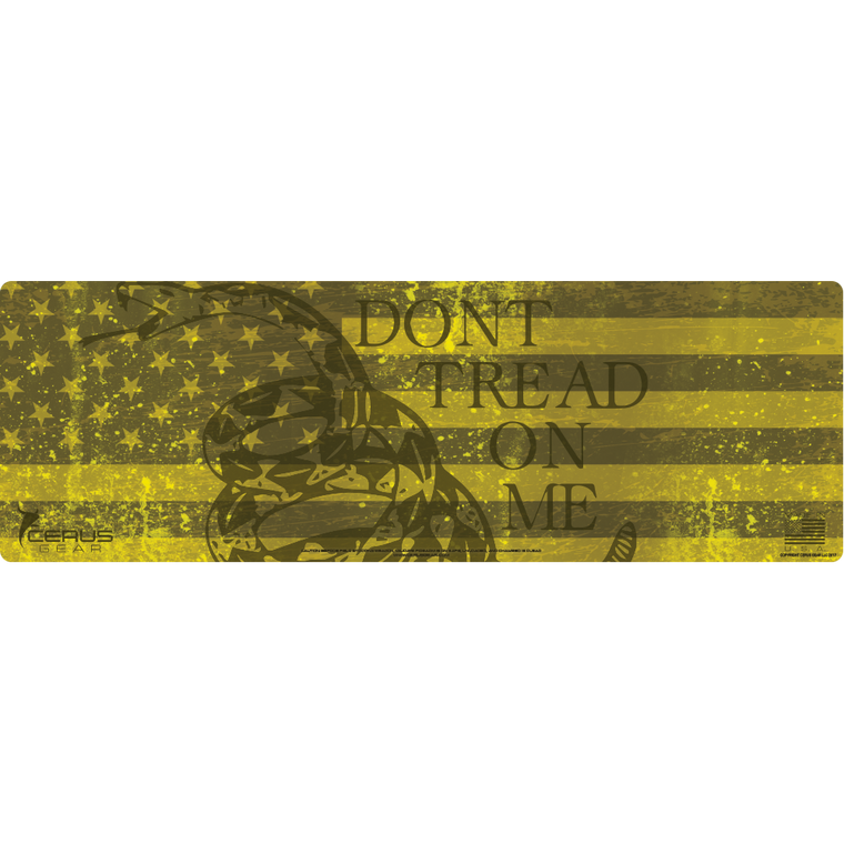 BEST DON'T TREAD ON ME RIFLE CLEANING MAT 