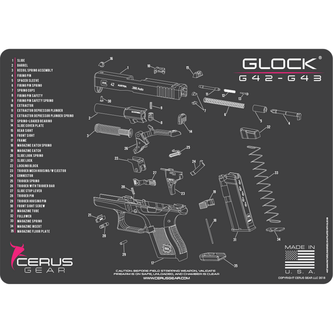 Best Womens Cleaning Mat Glock 42-43