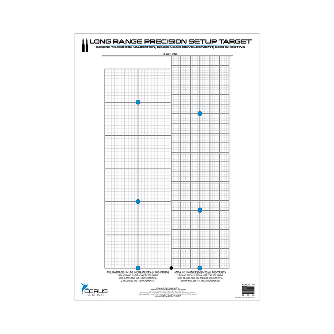 Scope Tracking & Load Validation Target Pack