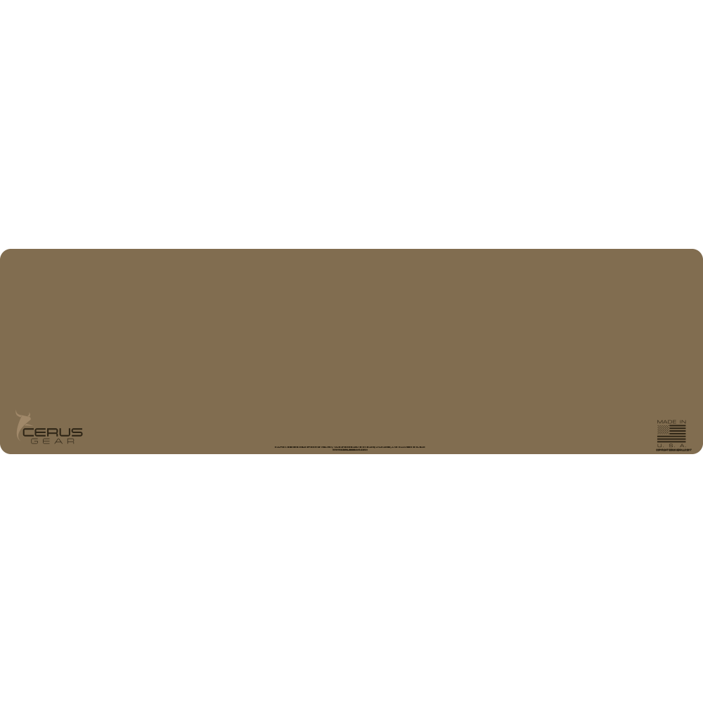 BIGGEST FDE GUN CLEANING MAT