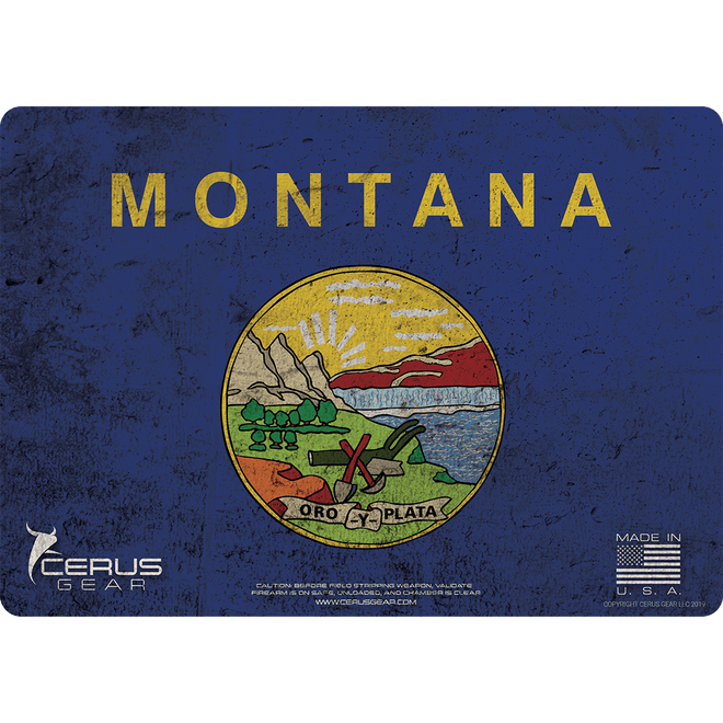 State Flags Handgun Mat