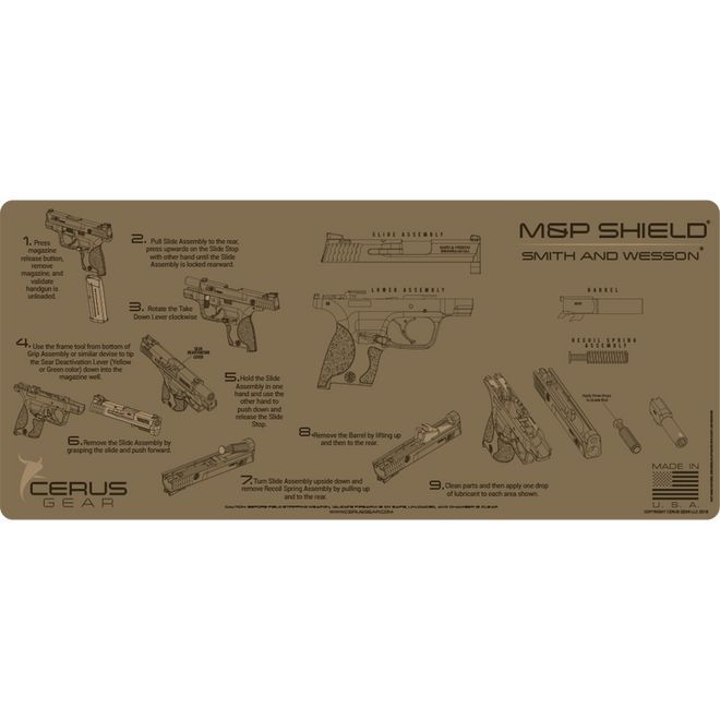 MAINTENANCE INSTRUCTIONS M&P SHIELD