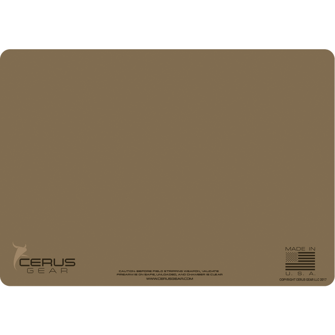 Flat Dark Earth Firearm Maintenance Pad