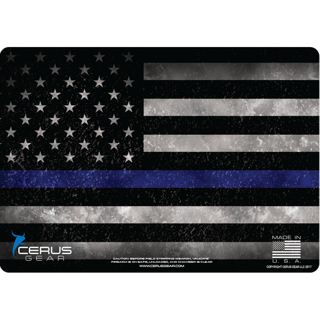 Police Support Handgun Mat