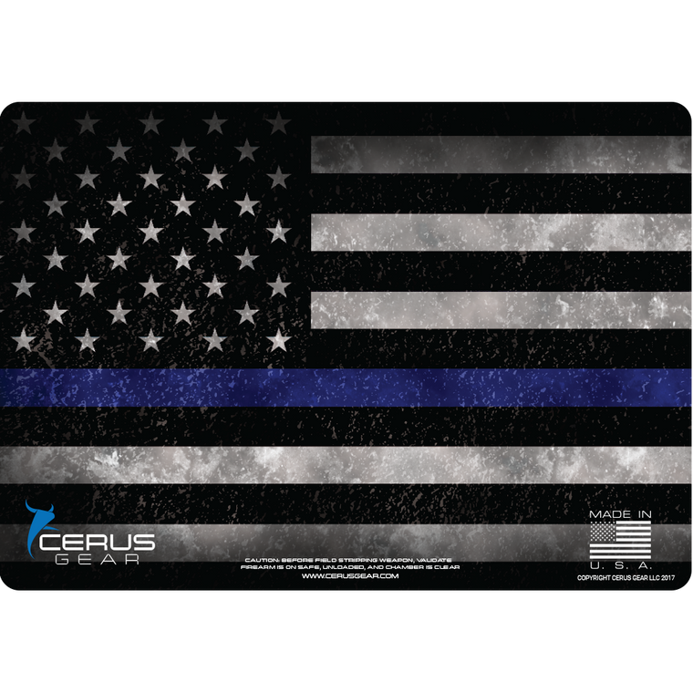 Police Support Handgun Mat