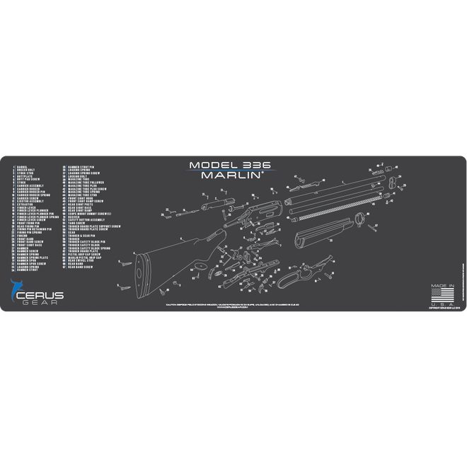 Marlin® Model 336 Schematic Rifle Mat