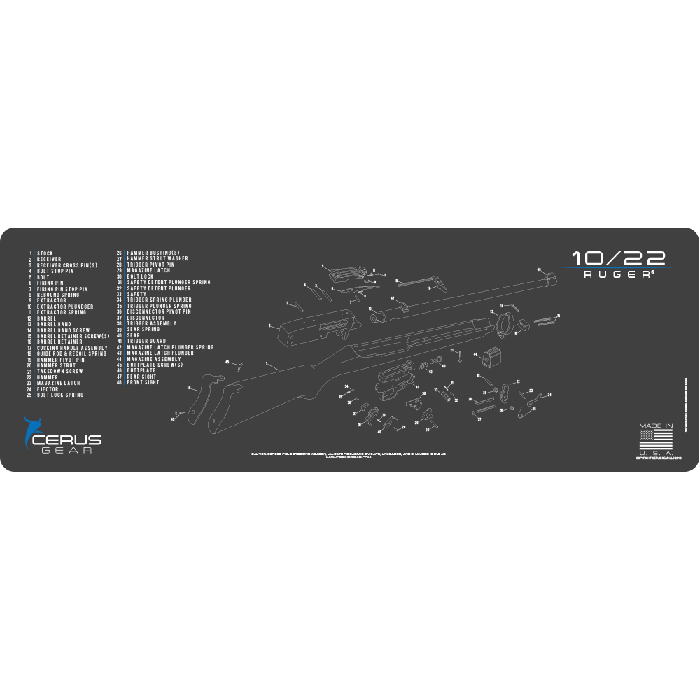 Ruger 10/22® Rifle Mat