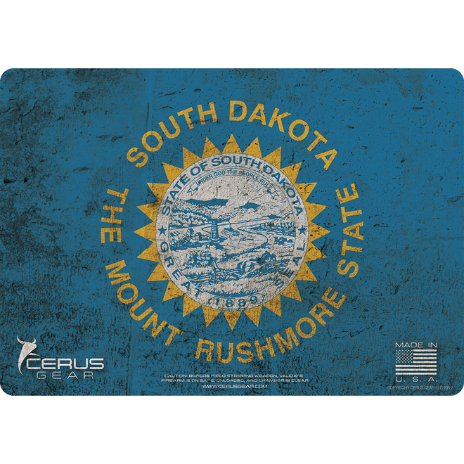 State Flags Handgun Mat
