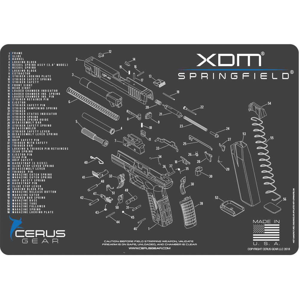BEST XDM PARTS MAT