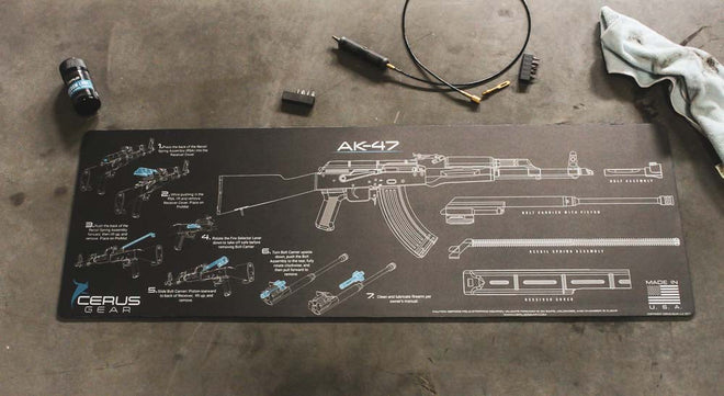 AK-47 Instructional Rifle Mat