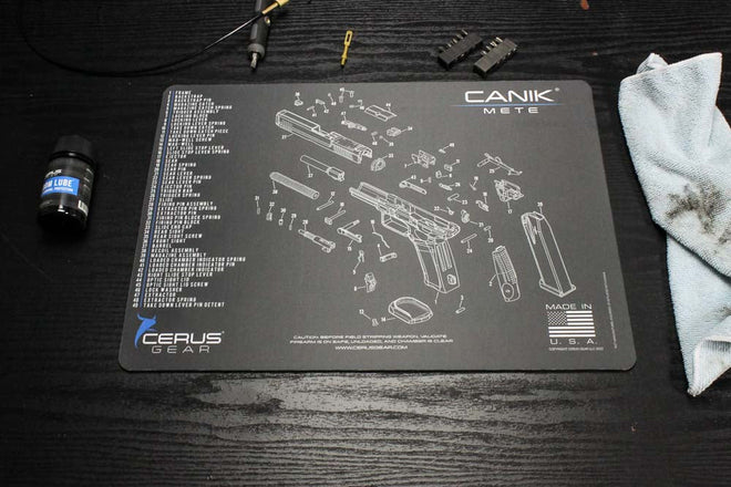 Canik® METE Schematic Handgun Mat