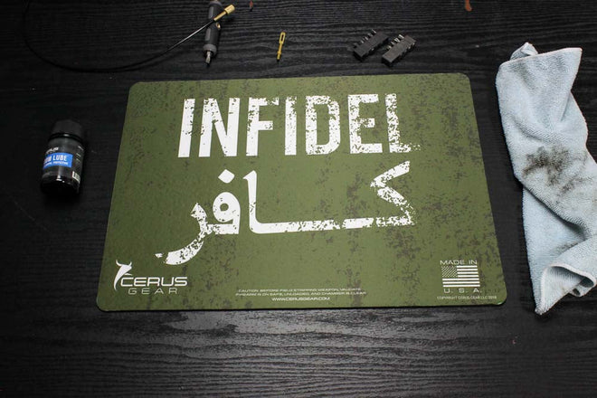 American Infidel Handgun Mat