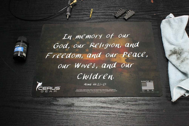 Title of Liberty Handgun Mat