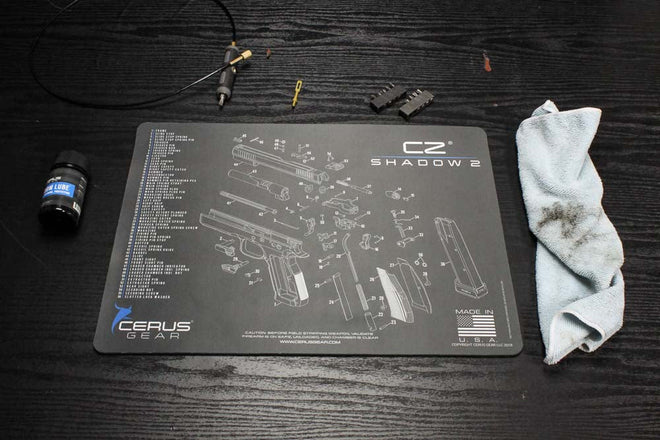 CZ® Shadow 2 Schematic Handgun Mat