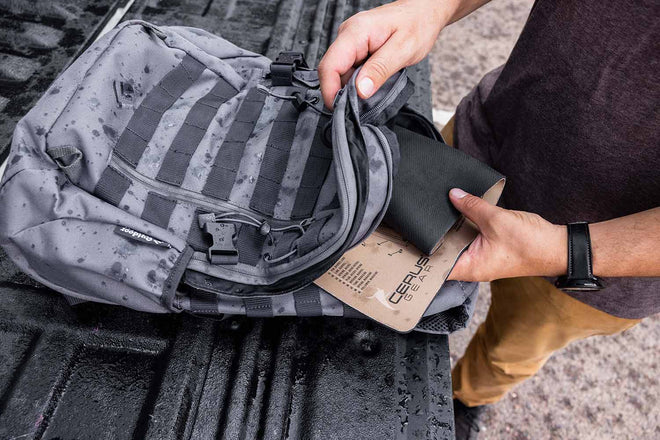 Bullet Flag Handgun Mat